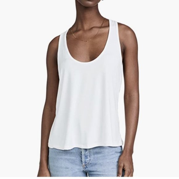 Free People Every Day Tank Top in White ( S ) - Picture 1 of 7